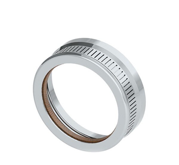 Img of Albion 2" Threaded Steel Frnt Rng Cap for Plastic Cone Nzle